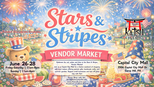 06/26-28, 2026: Stars & Stripes Vendor Market
